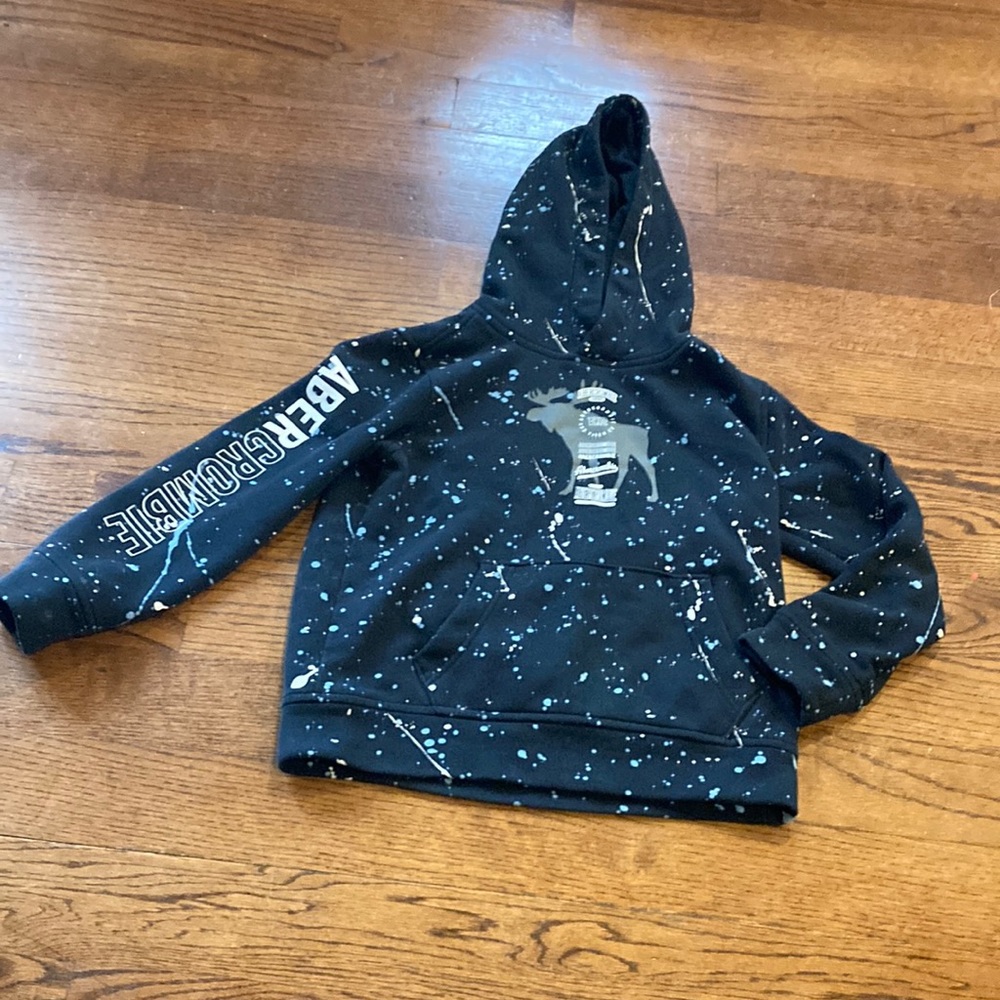 Abercrombie kids boys hooded sweatshirt